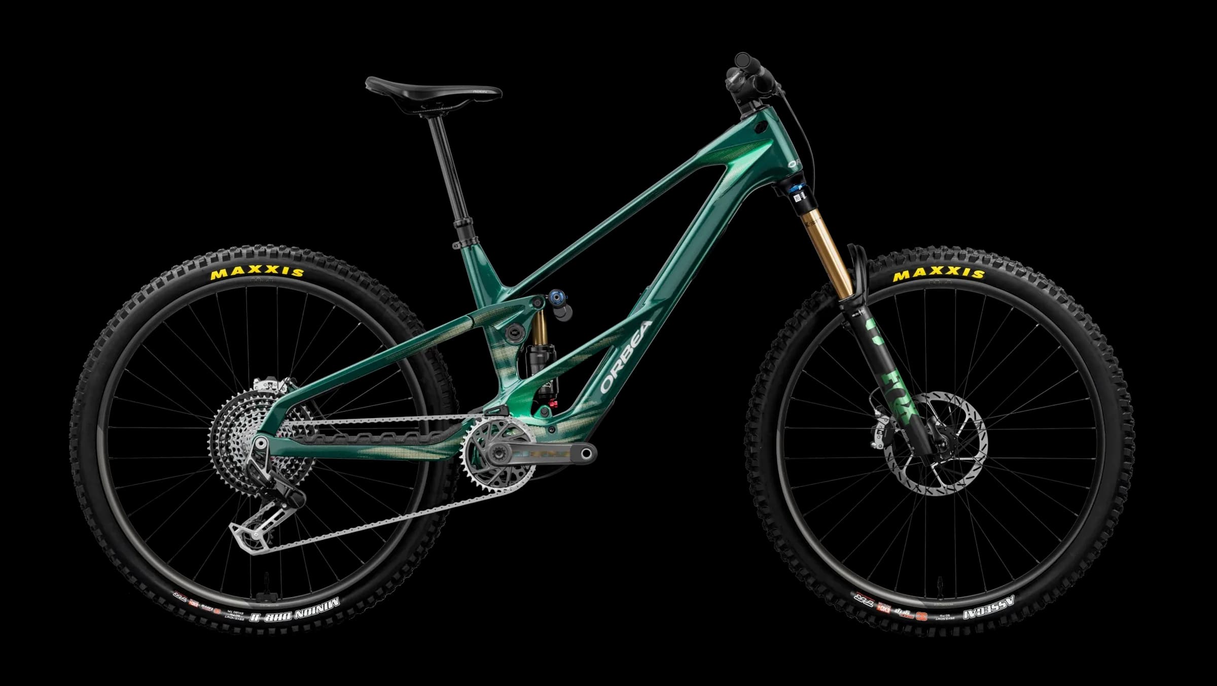 Orbea Wild LT in Escape Green C. View - Mintalized (Gloss)